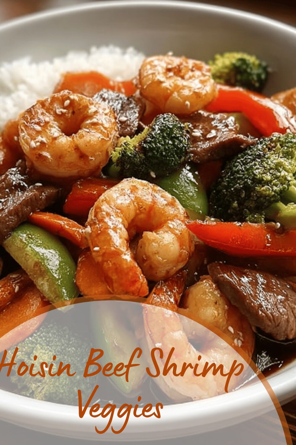 Hoisin Beef Shrimp Veggies