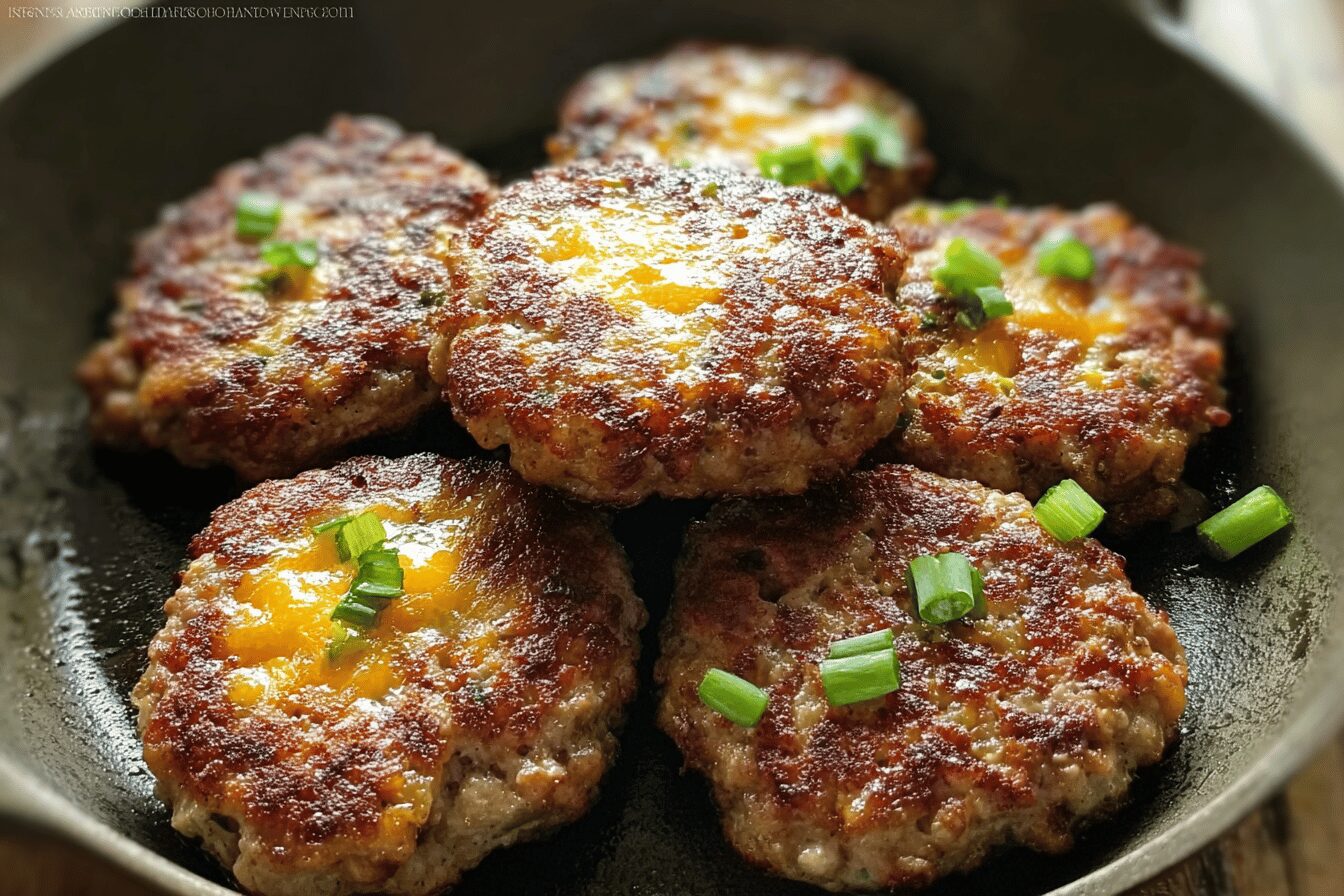 Jalapeno Cheese Sausage Patties