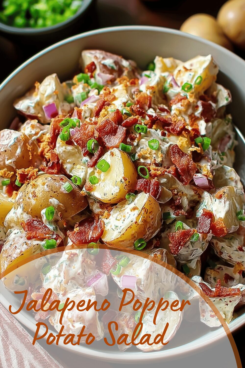 Jalapeno Popper Potato Salad