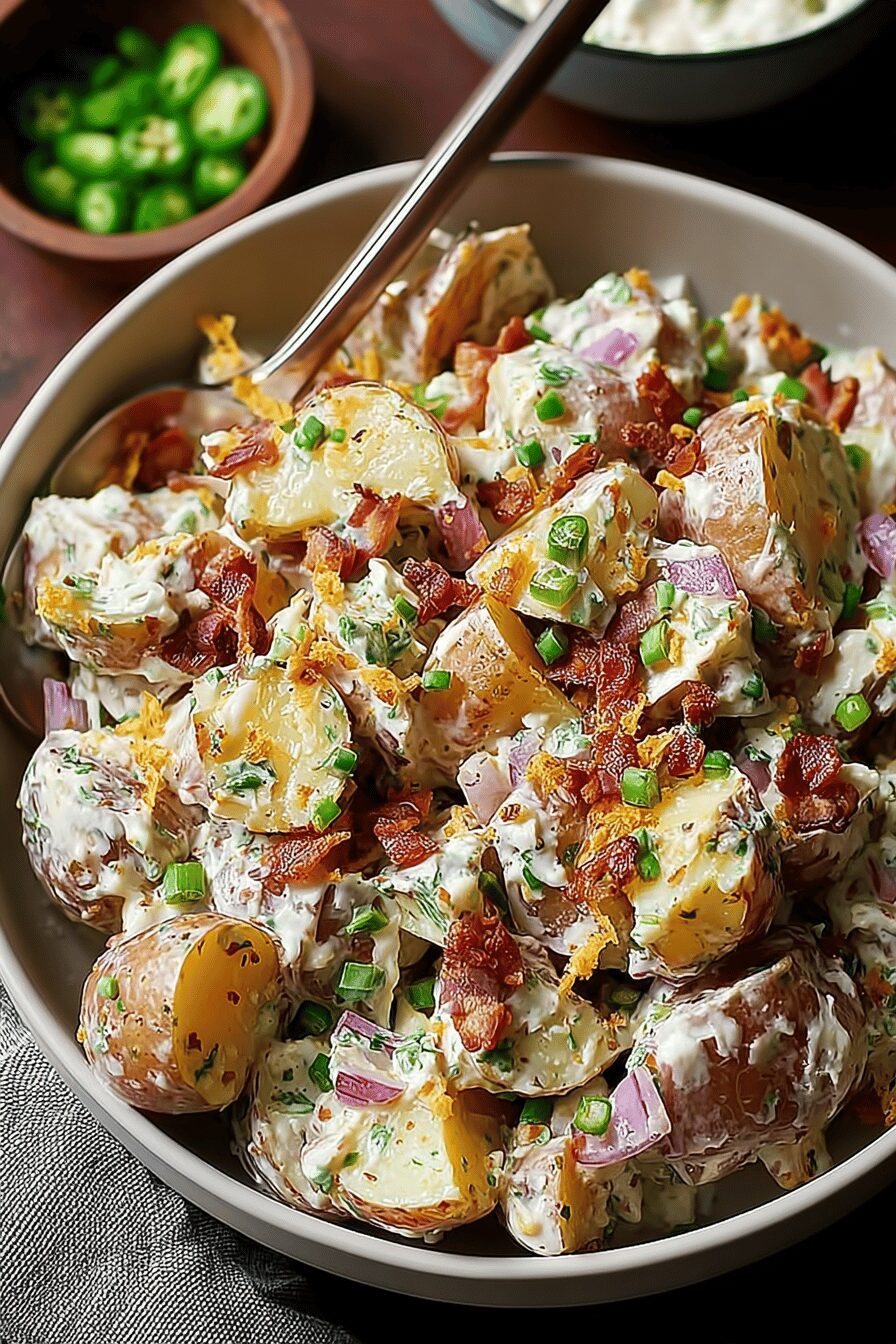 Jalapeno Popper Potato Salad