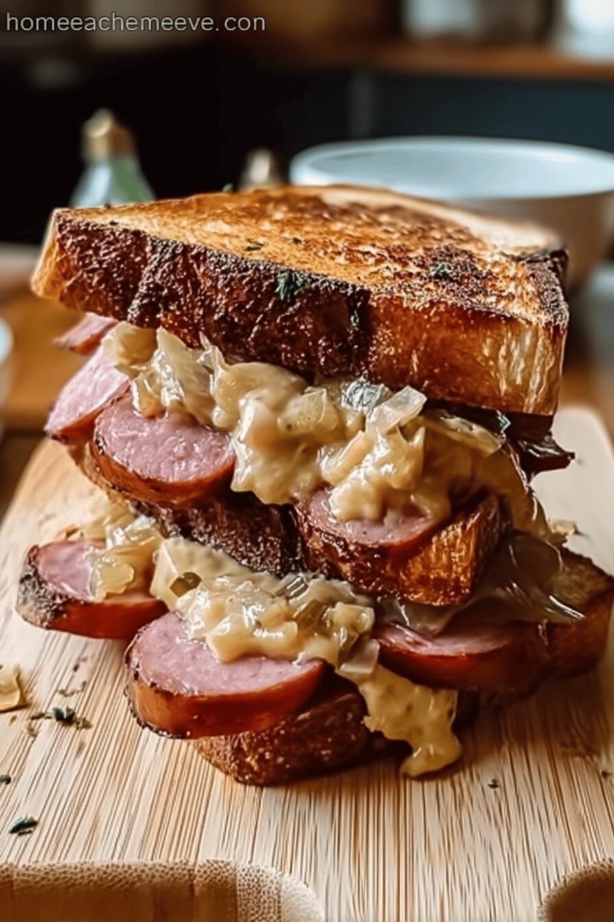 Kielbasa Reuben