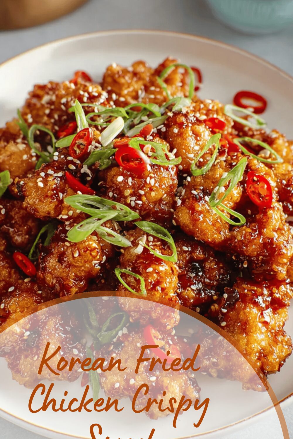 Korean Fried Chicken Crispy Sweet
