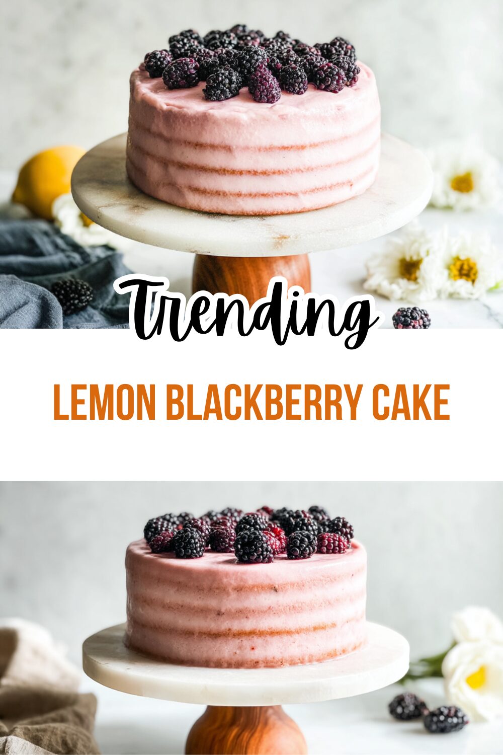Lemon Blackberry Cake
