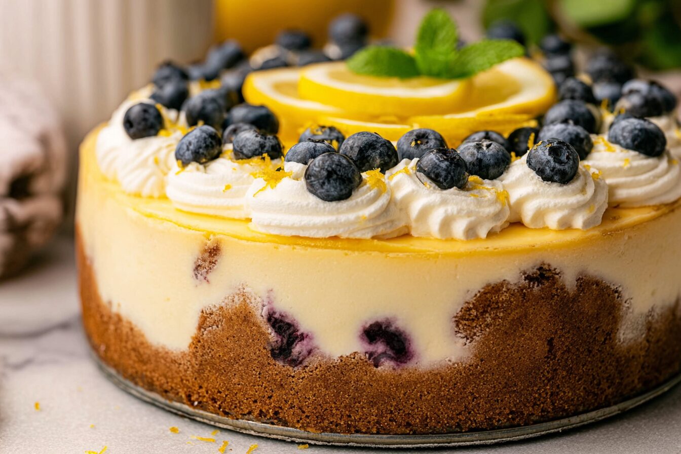 Lemon Blueberry Cheesecake