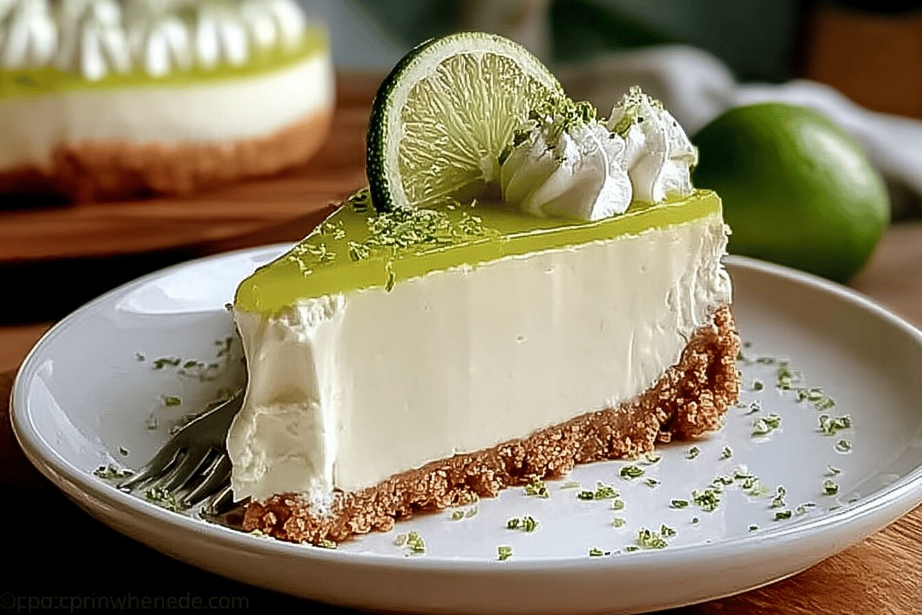 Lime Mousse Cheesecake
