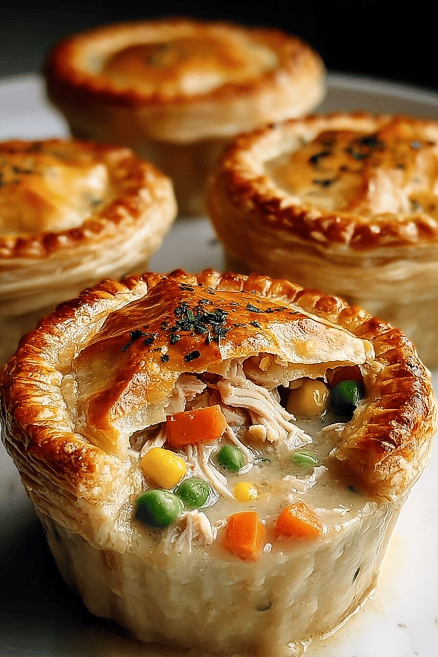 Mini Chicken Pot Pies