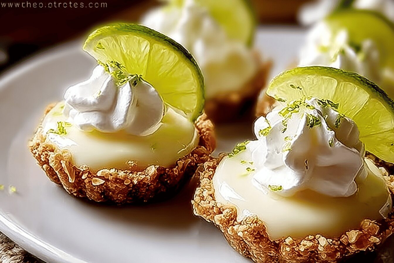 No Bake Mini Key Lime Pies