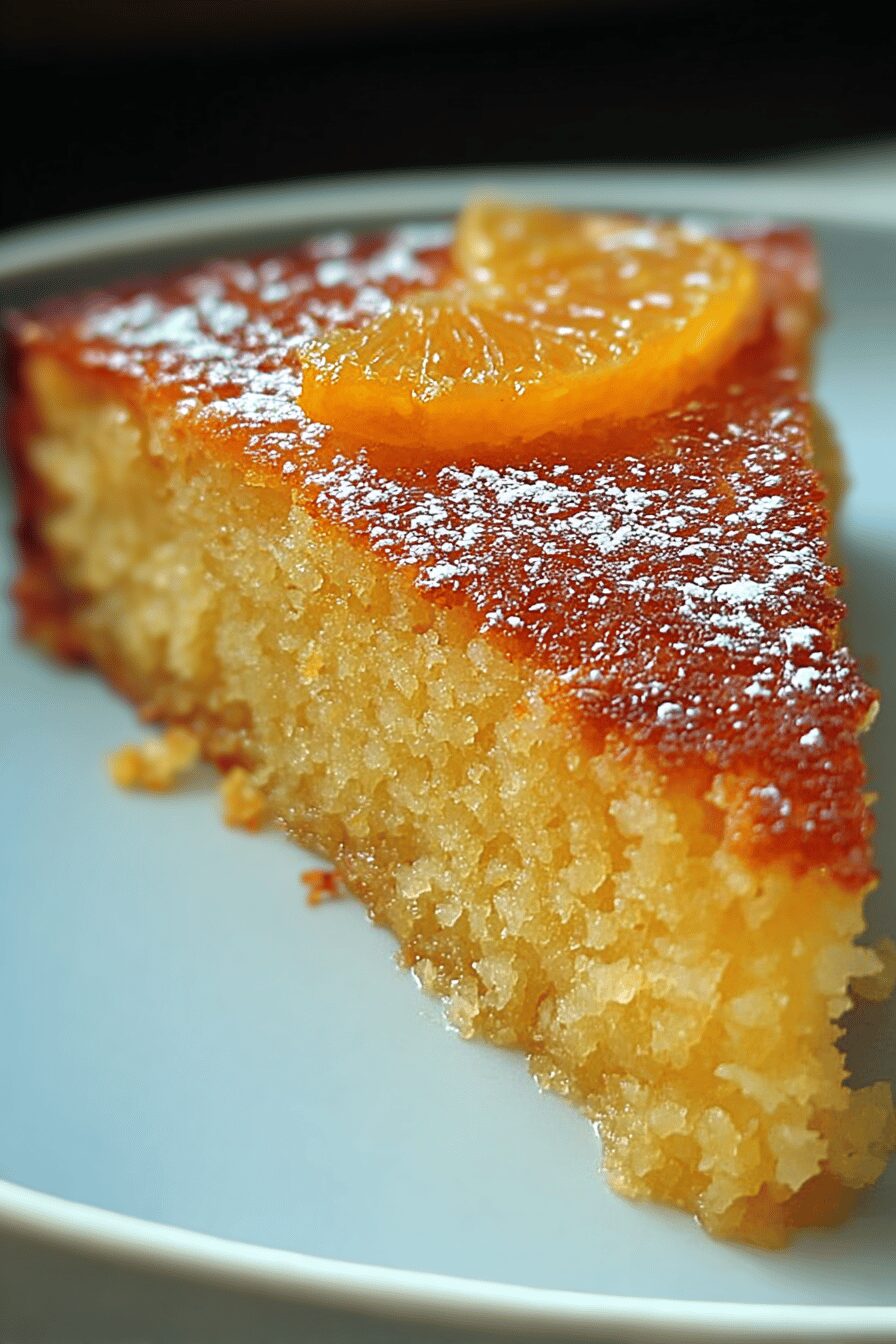 Orange Ginger Flourless Cake