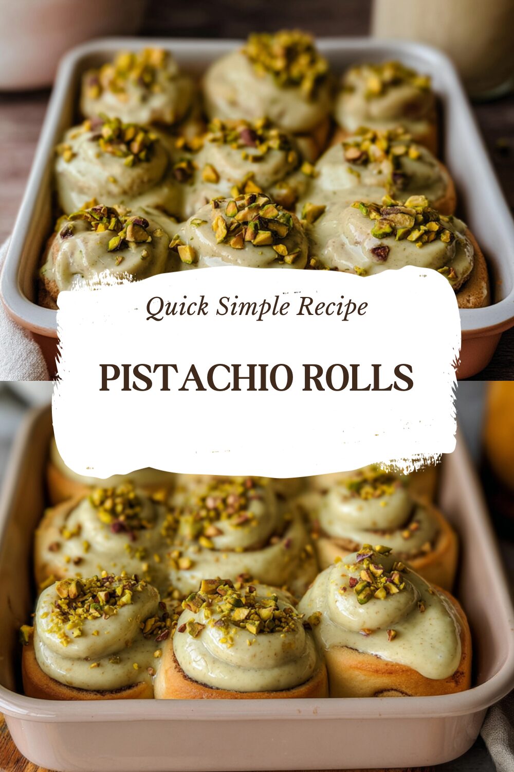 Pistachio Rolls