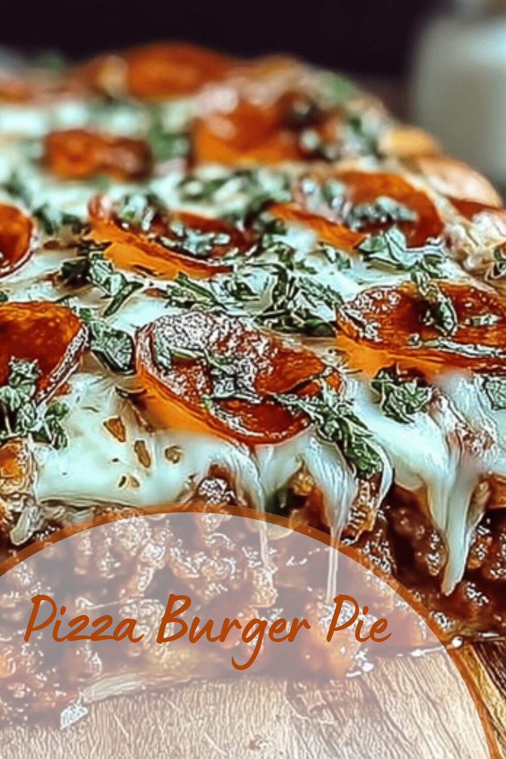 Pizza Burger Pie