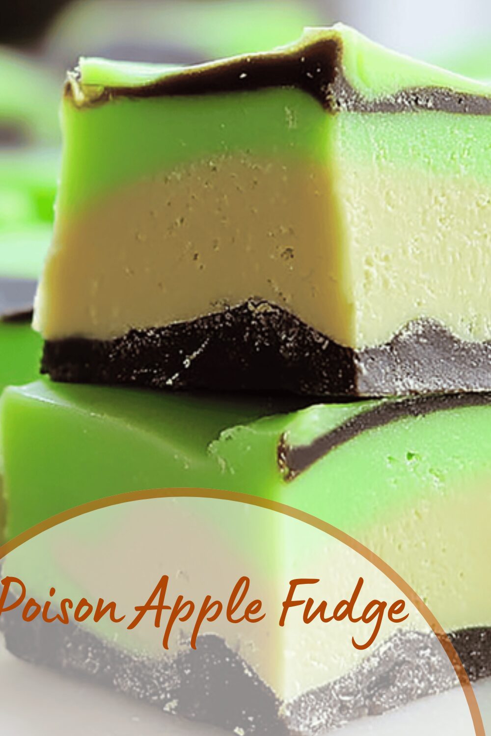 Poison Apple Fudge