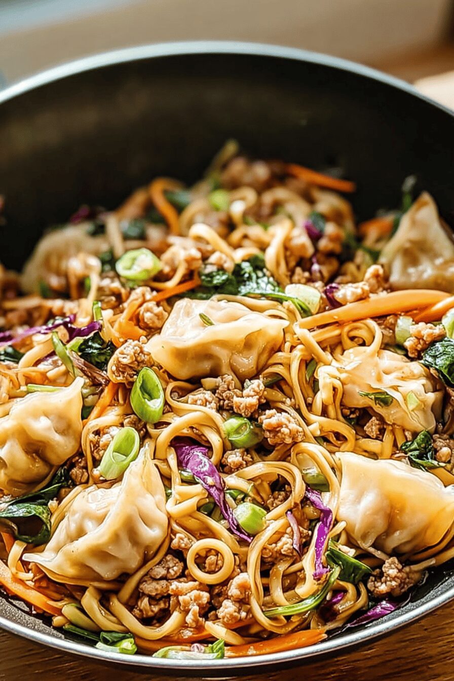 Potsticker Noodle Bowls
