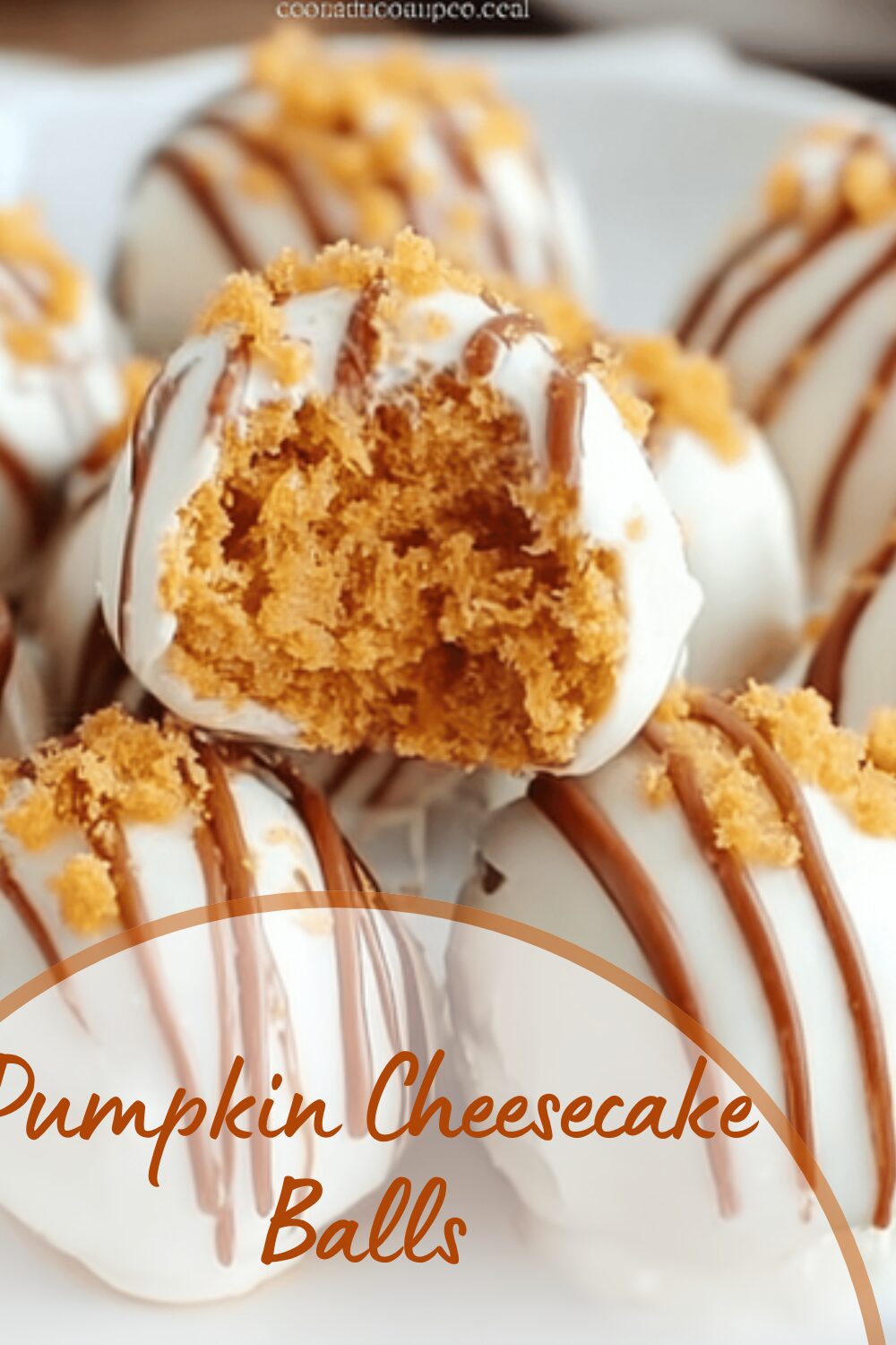 Pumpkin Cheesecake Balls