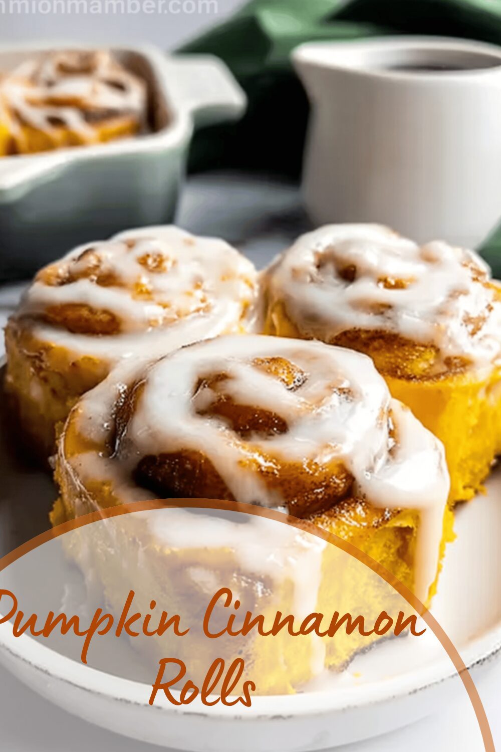 Pumpkin Cinnamon Rolls