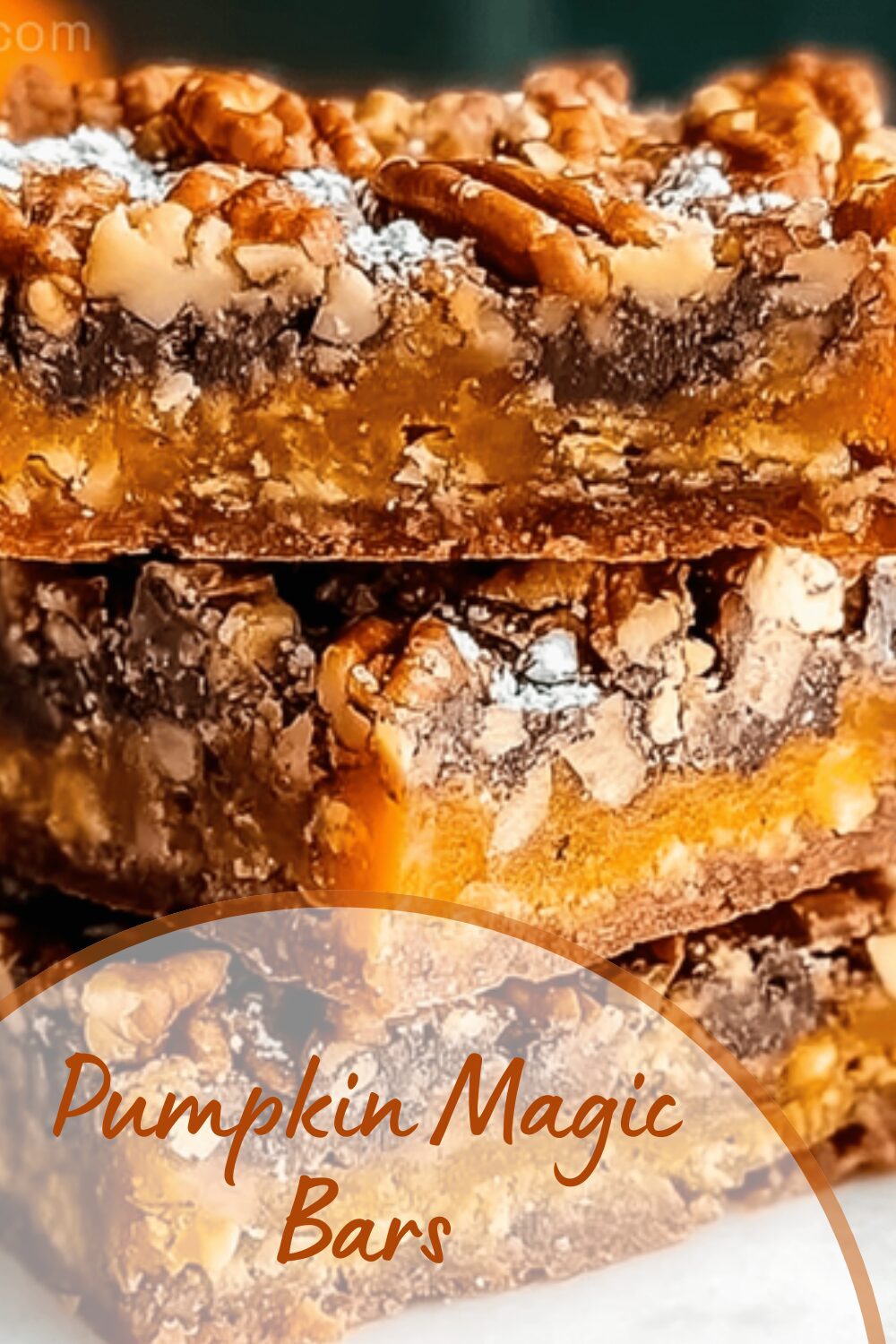 Pumpkin Magic Bars