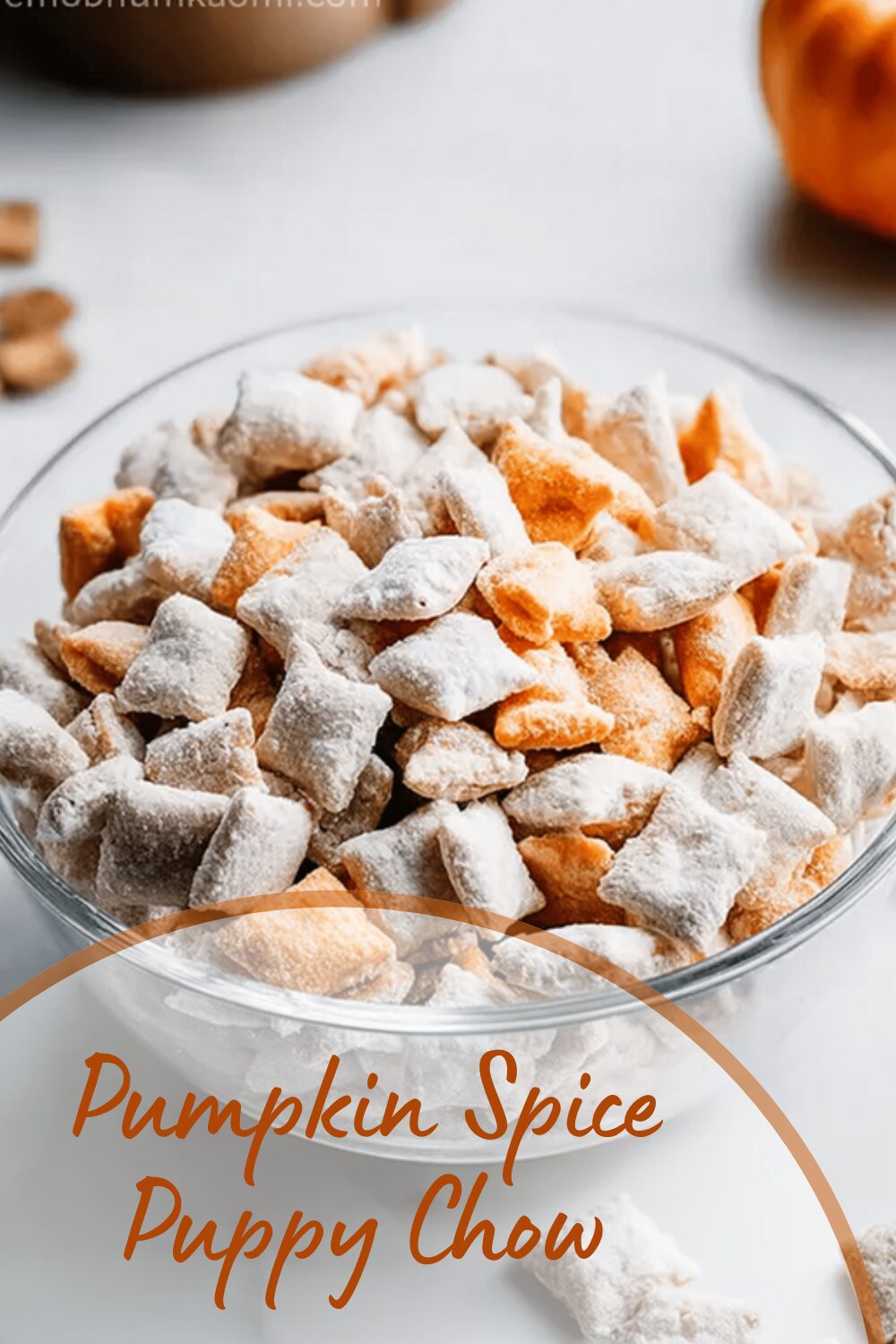 Pumpkin Spice Puppy Chow