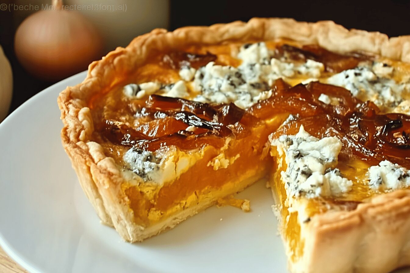 Roasted Pumpkin Quiche