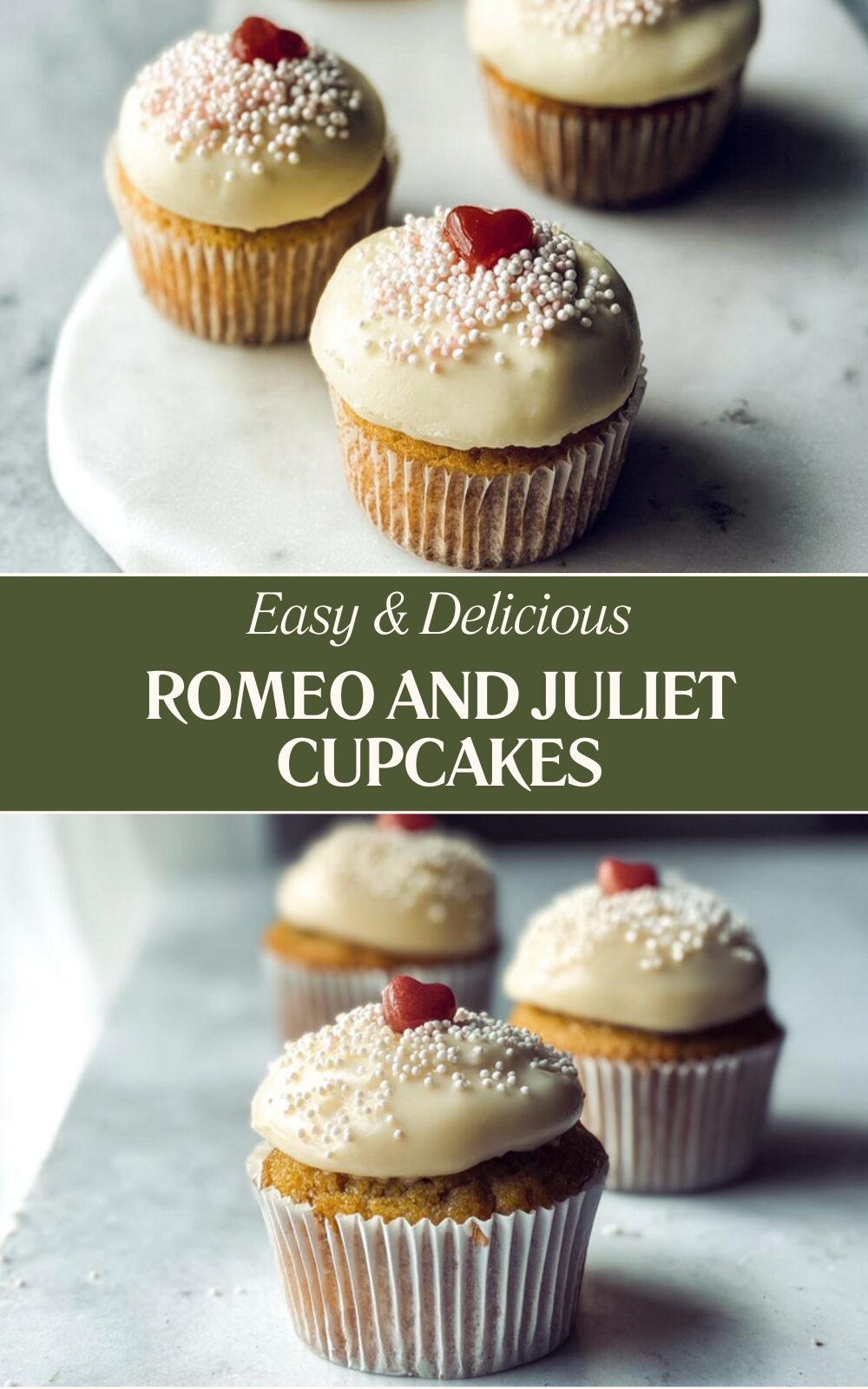 Romeo And Juliet Cupcakes
