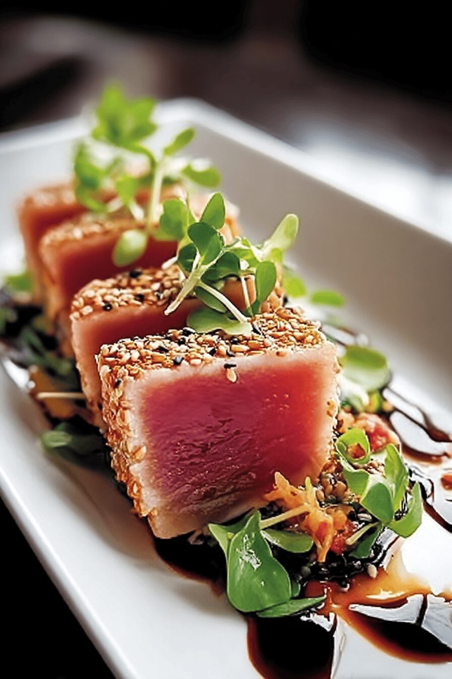 Ruths Chris Ahi Tuna