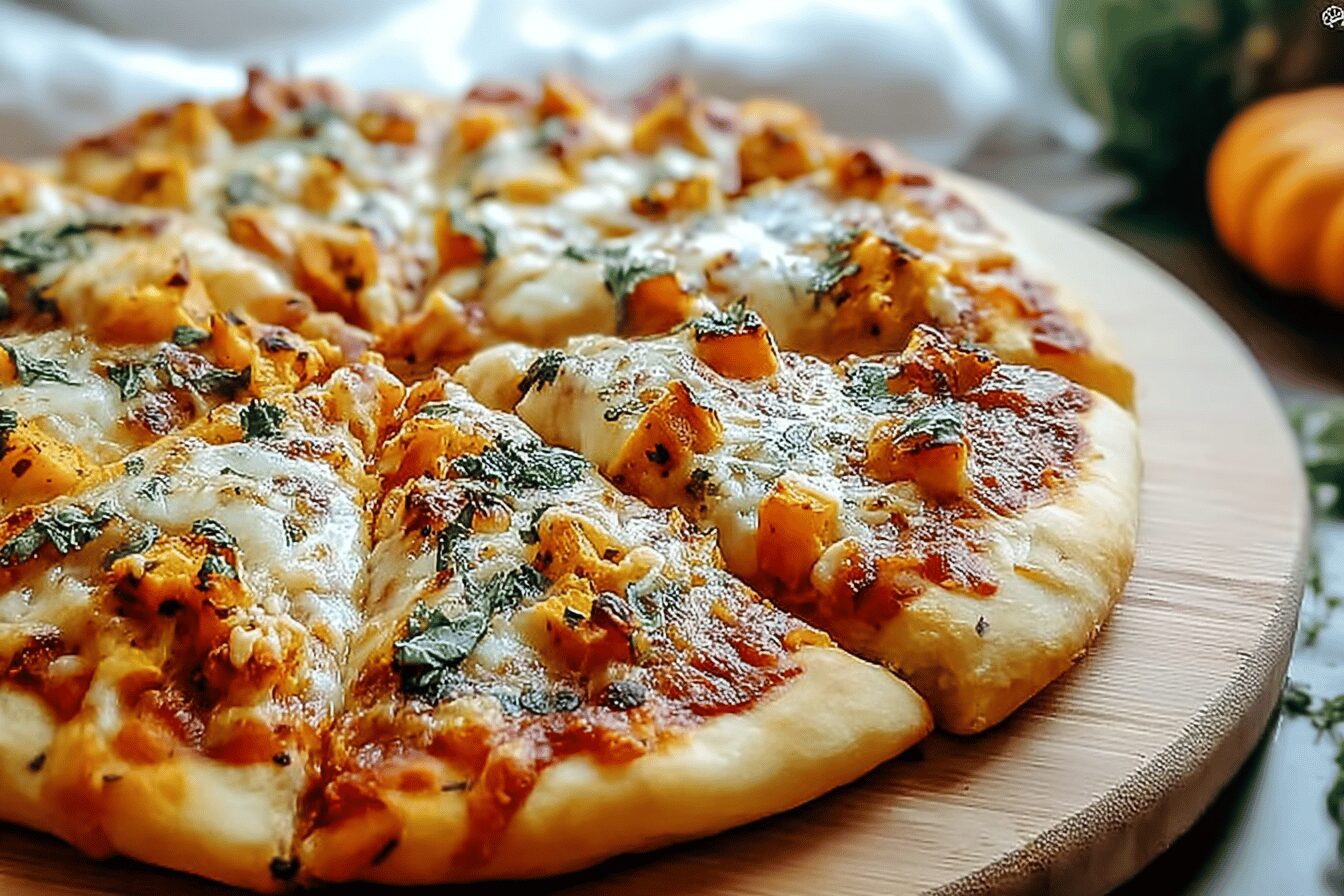 Savory Pumpkin Pizza