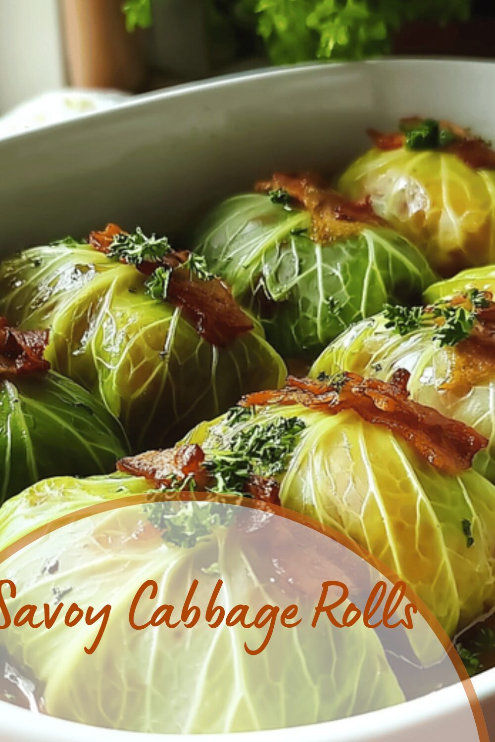 Savoy Cabbage Rolls