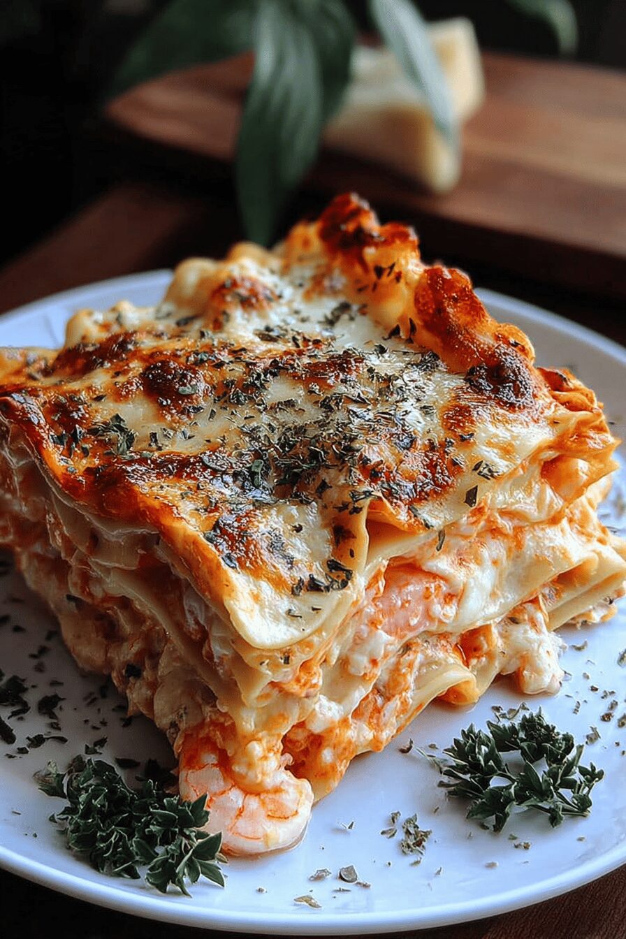 Seafood Lasagna