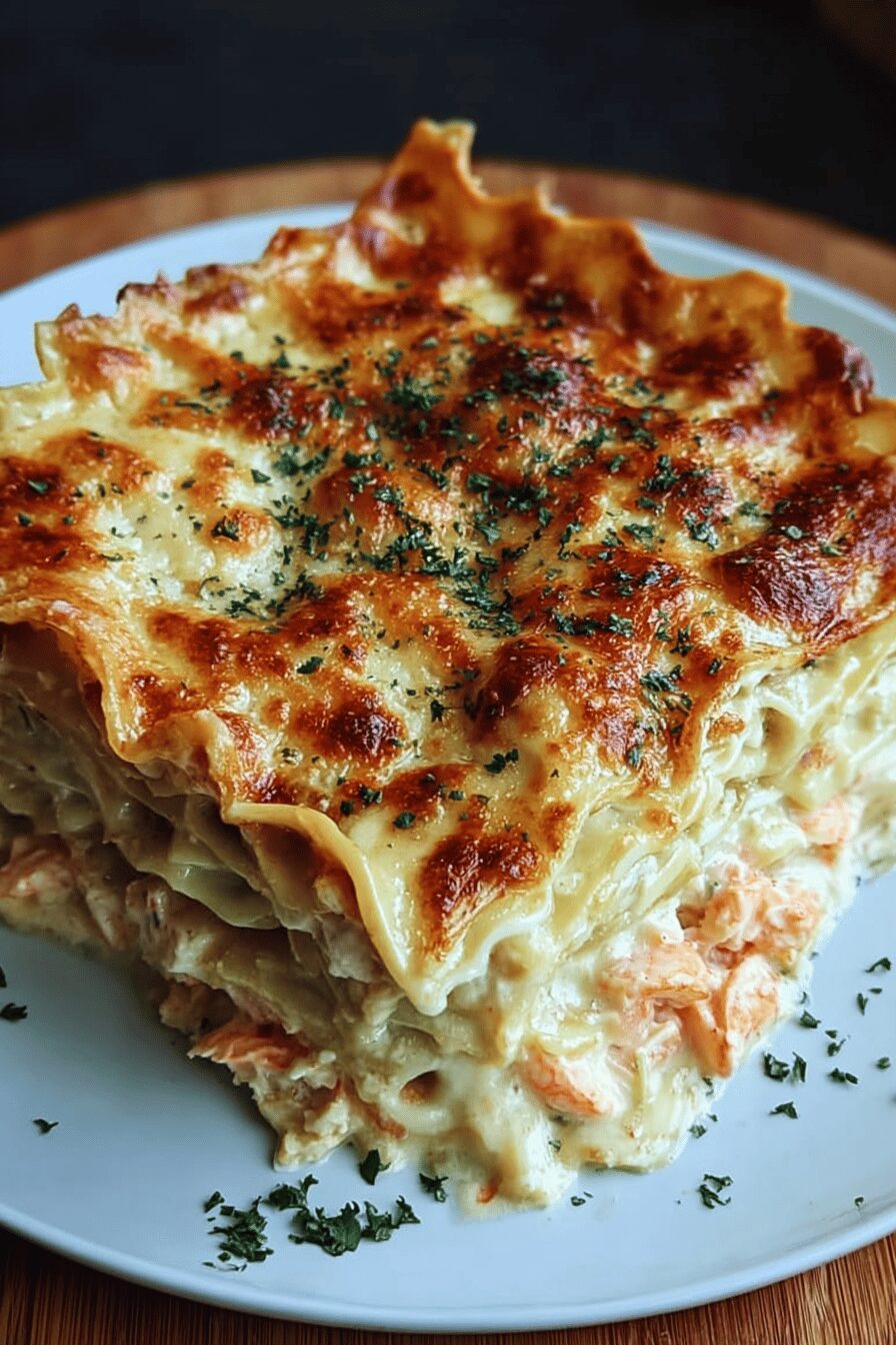 Seafood Lasagna