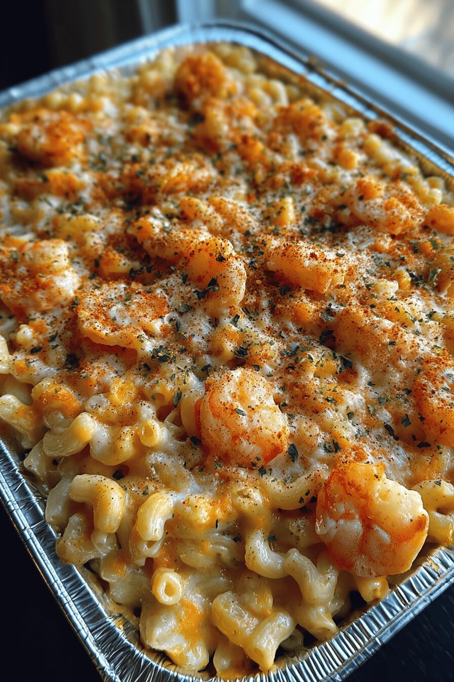 Seafood Mac Cheese