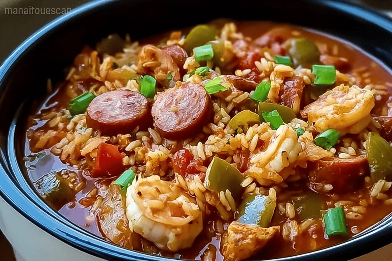 Slow Cooker Jambalaya