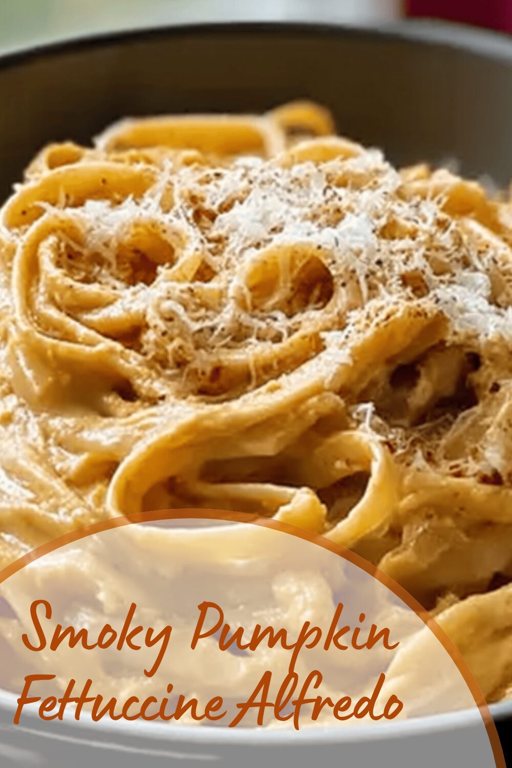Smoky Pumpkin Fettuccine Alfredo