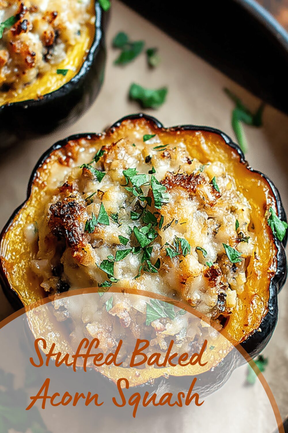 Stuffed Baked Acorn Squash
