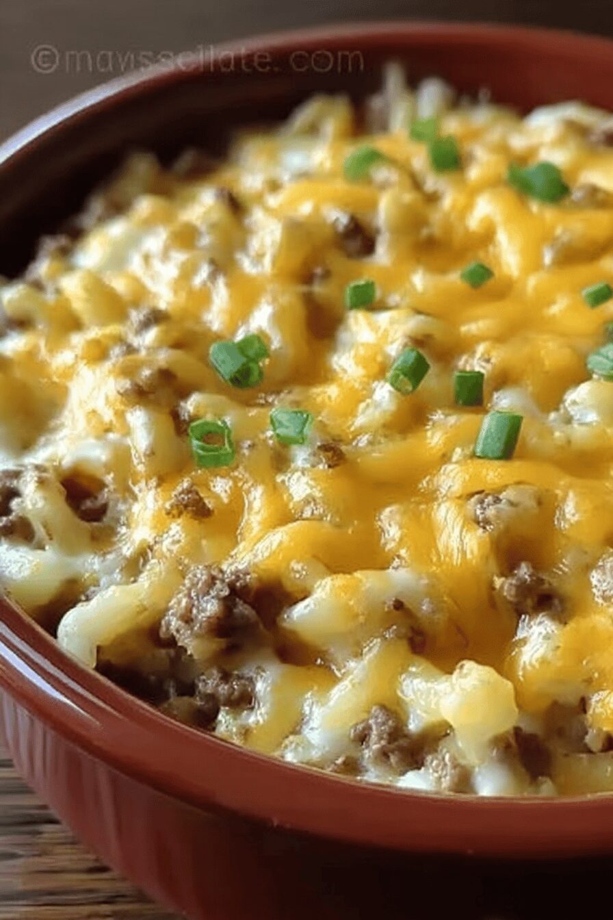 Taco Crock Pot Hashbrown Casserole