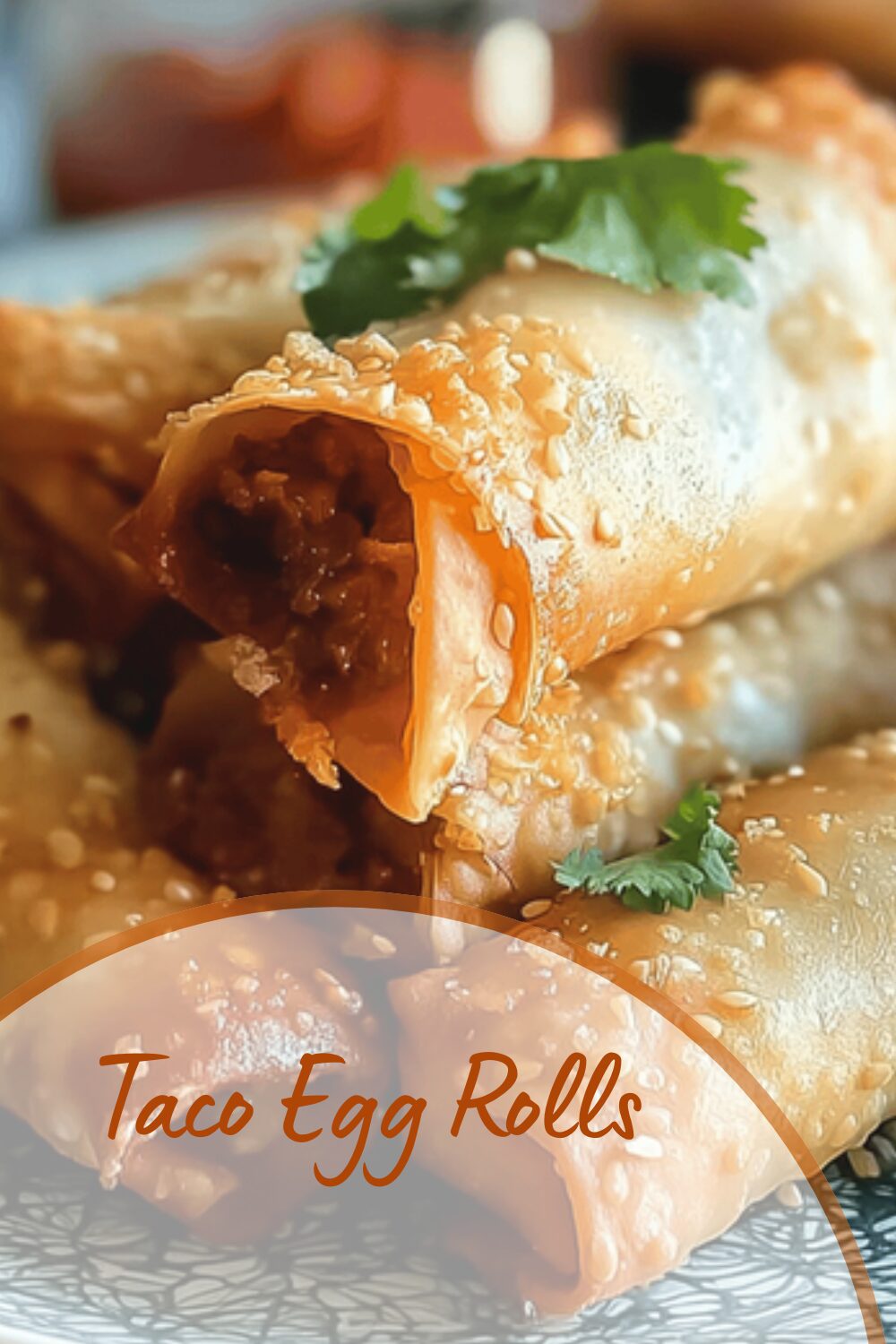 Taco Egg Rolls
