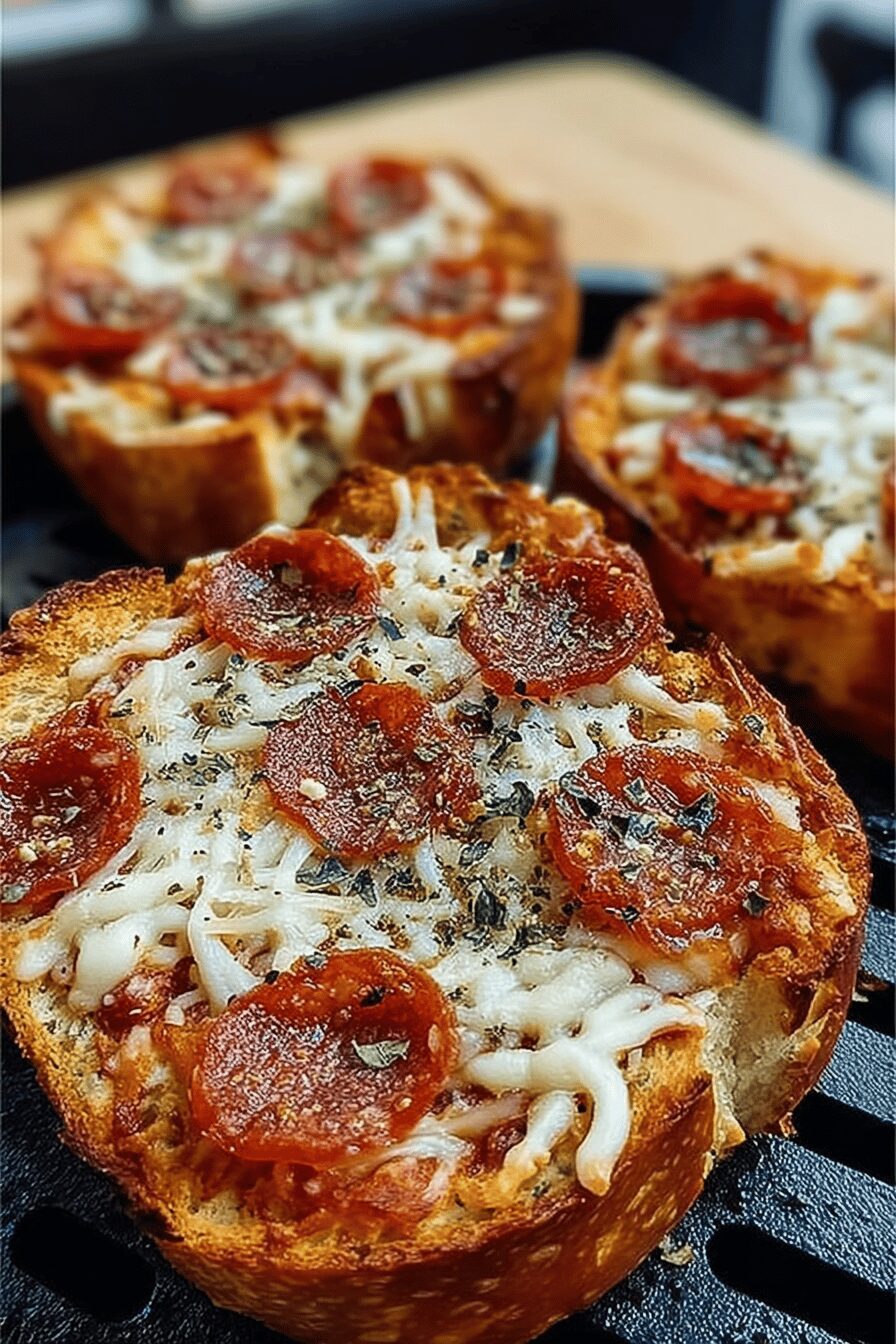 Texas Toast Pizza Air Fryer