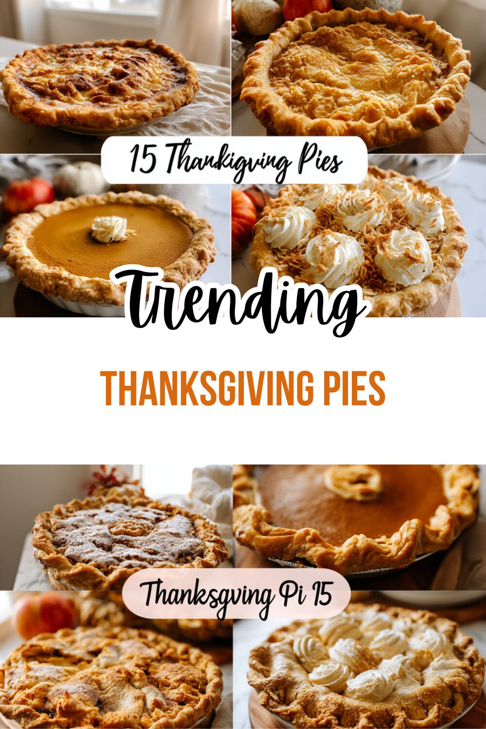 Thanksgiving Pies