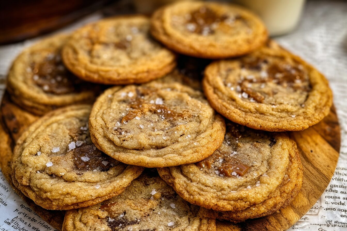 Toffee Brown Butter Cookies