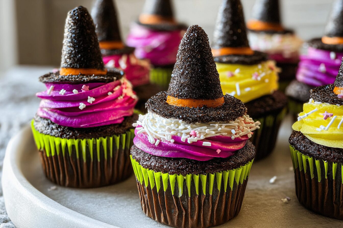 Witch Hat Cupcakes