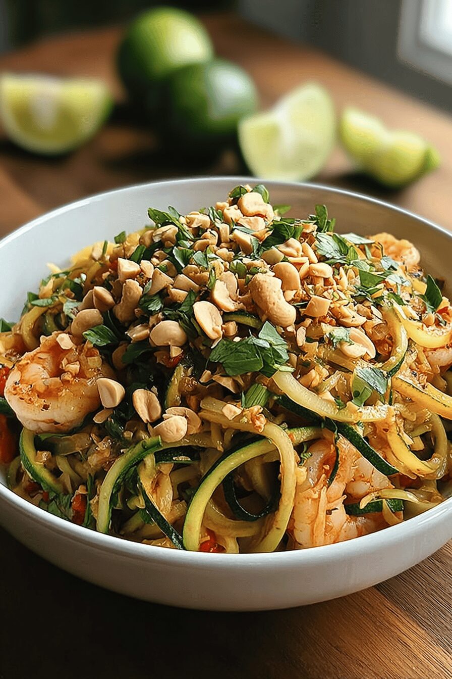 Zucchini Pad Thai