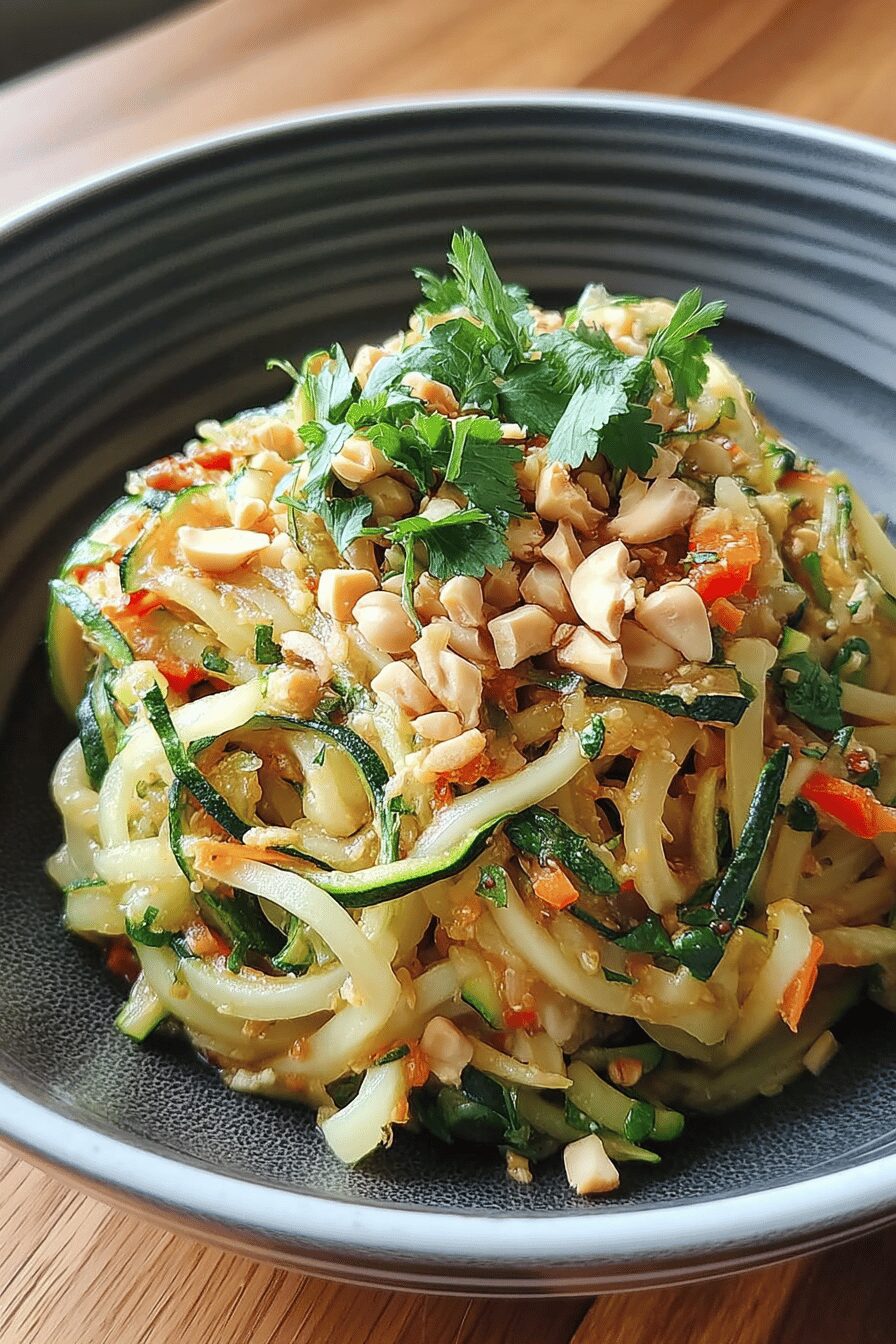 Zucchini Pad Thai
