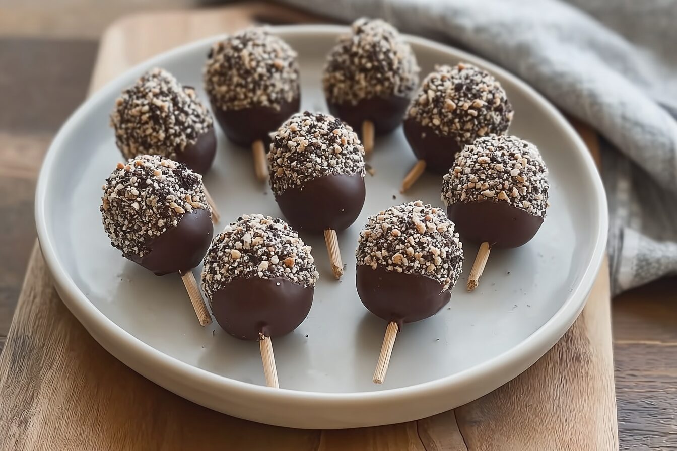 Acorn Oreo Balls