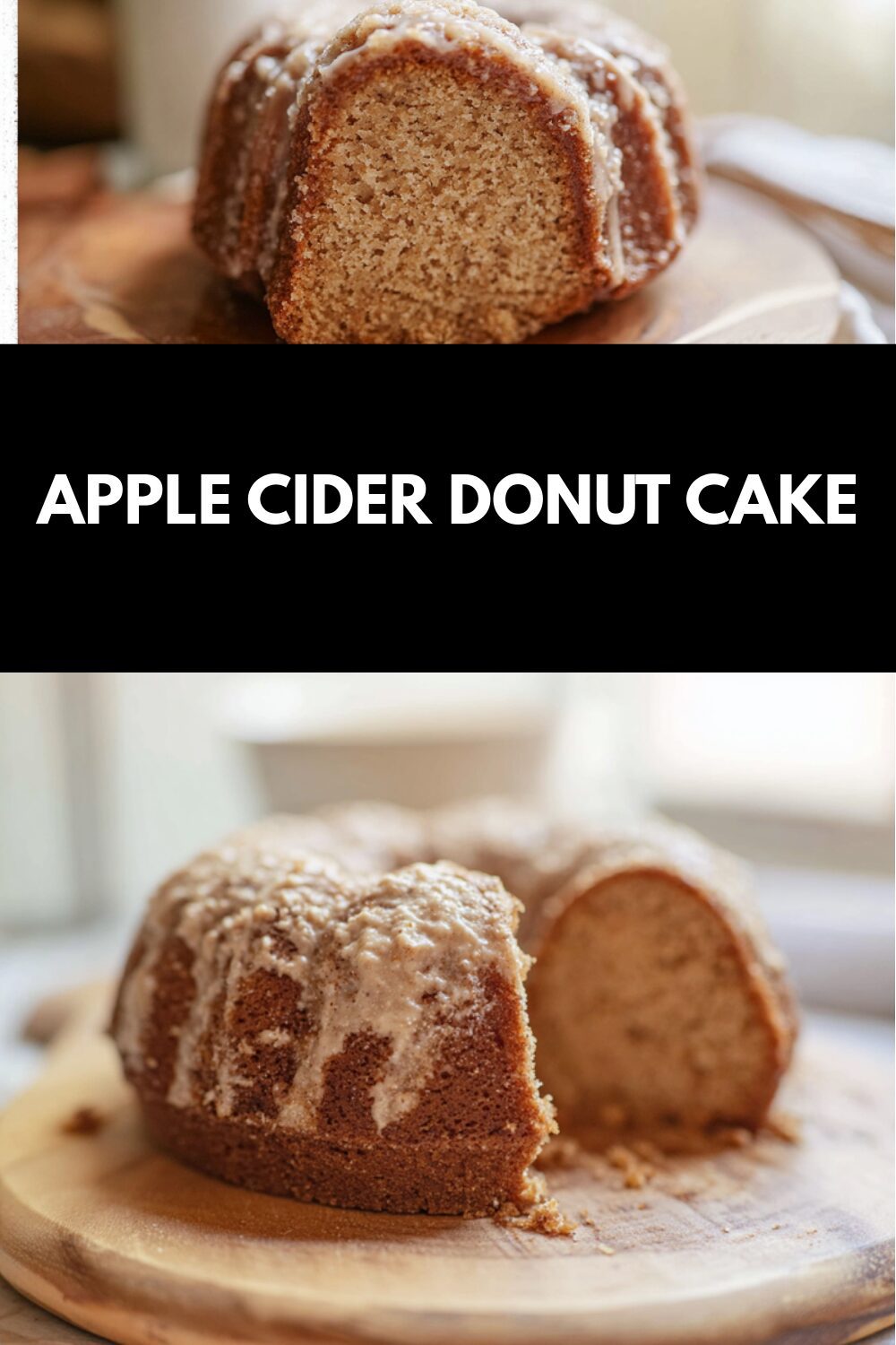 Apple Cider Donut Cake
