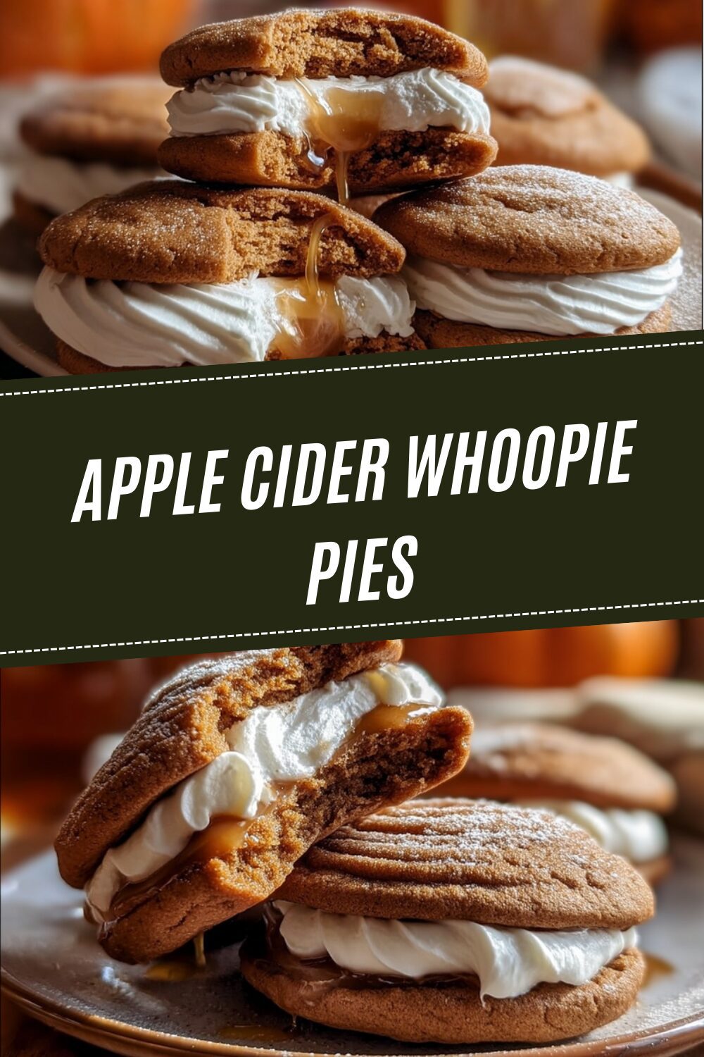 Apple Cider Whoopie Pies