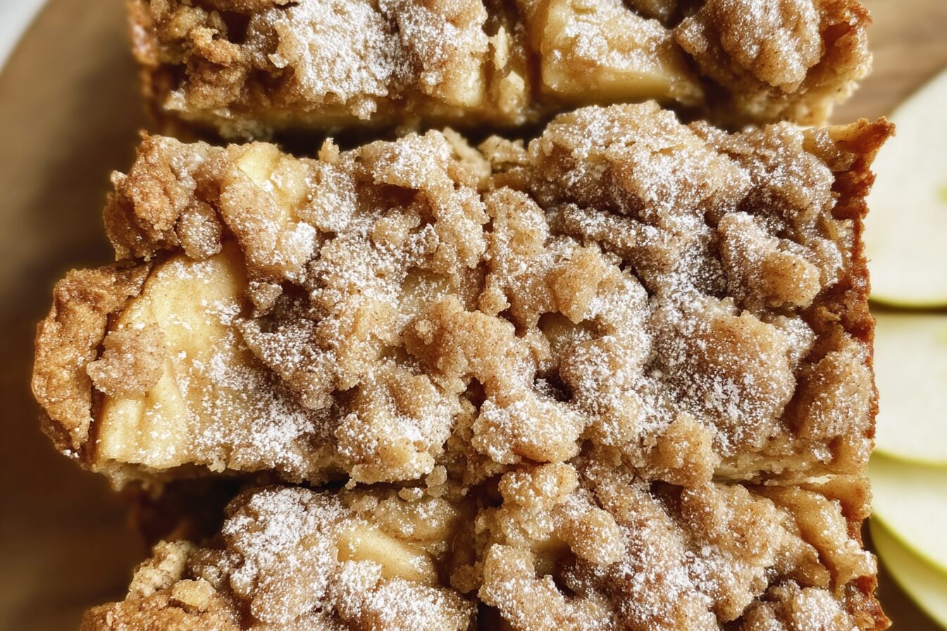 Apple Crisp Blondies