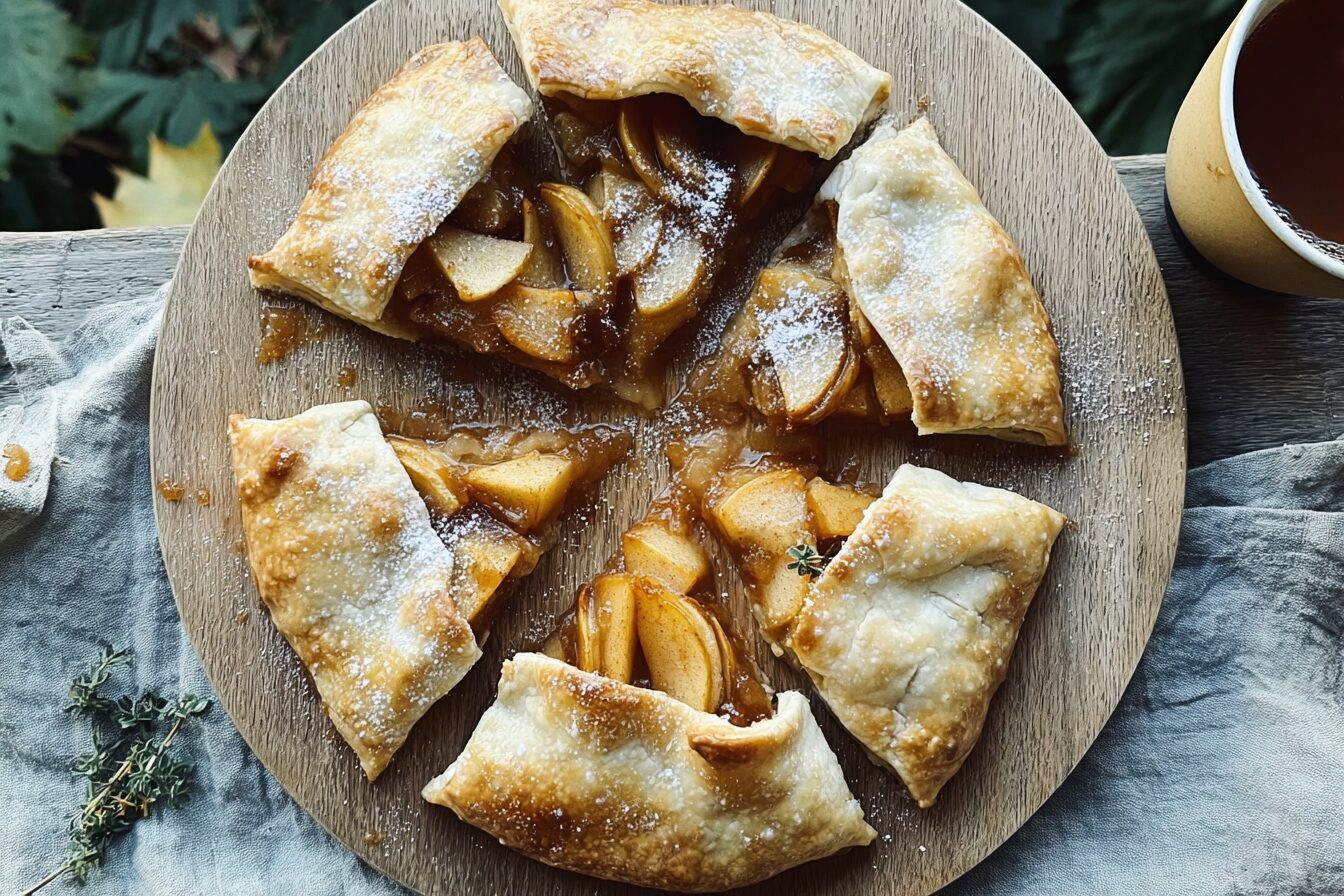Apple Pumpkin Galettes