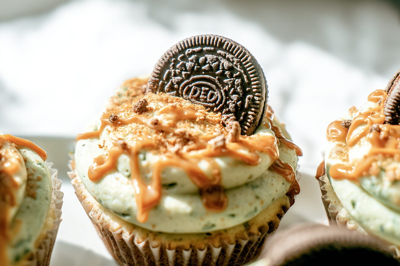 Asphalt Pie Cupcake