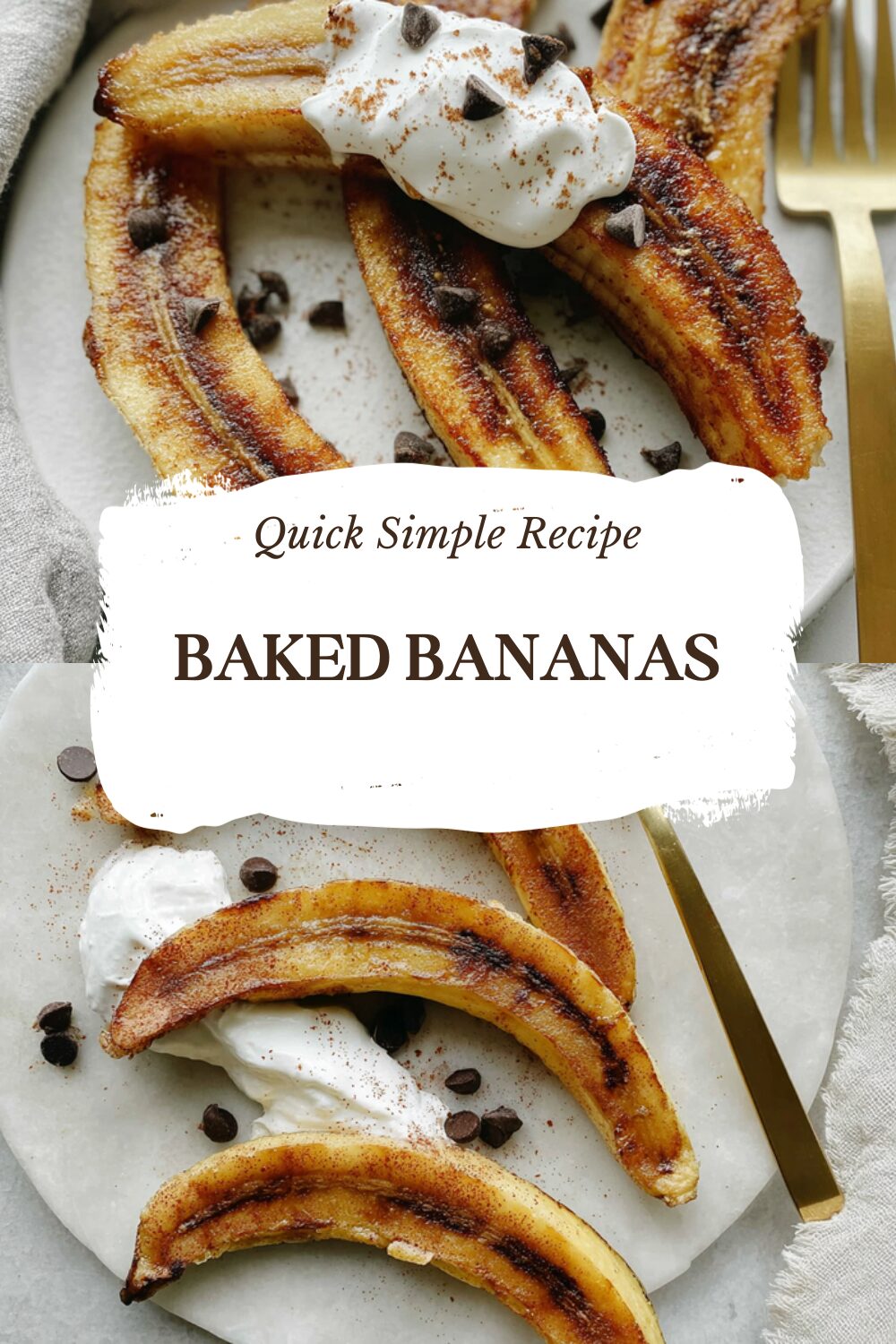 Baked Bananas
