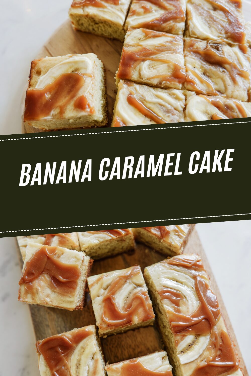 Banana Caramel Cake