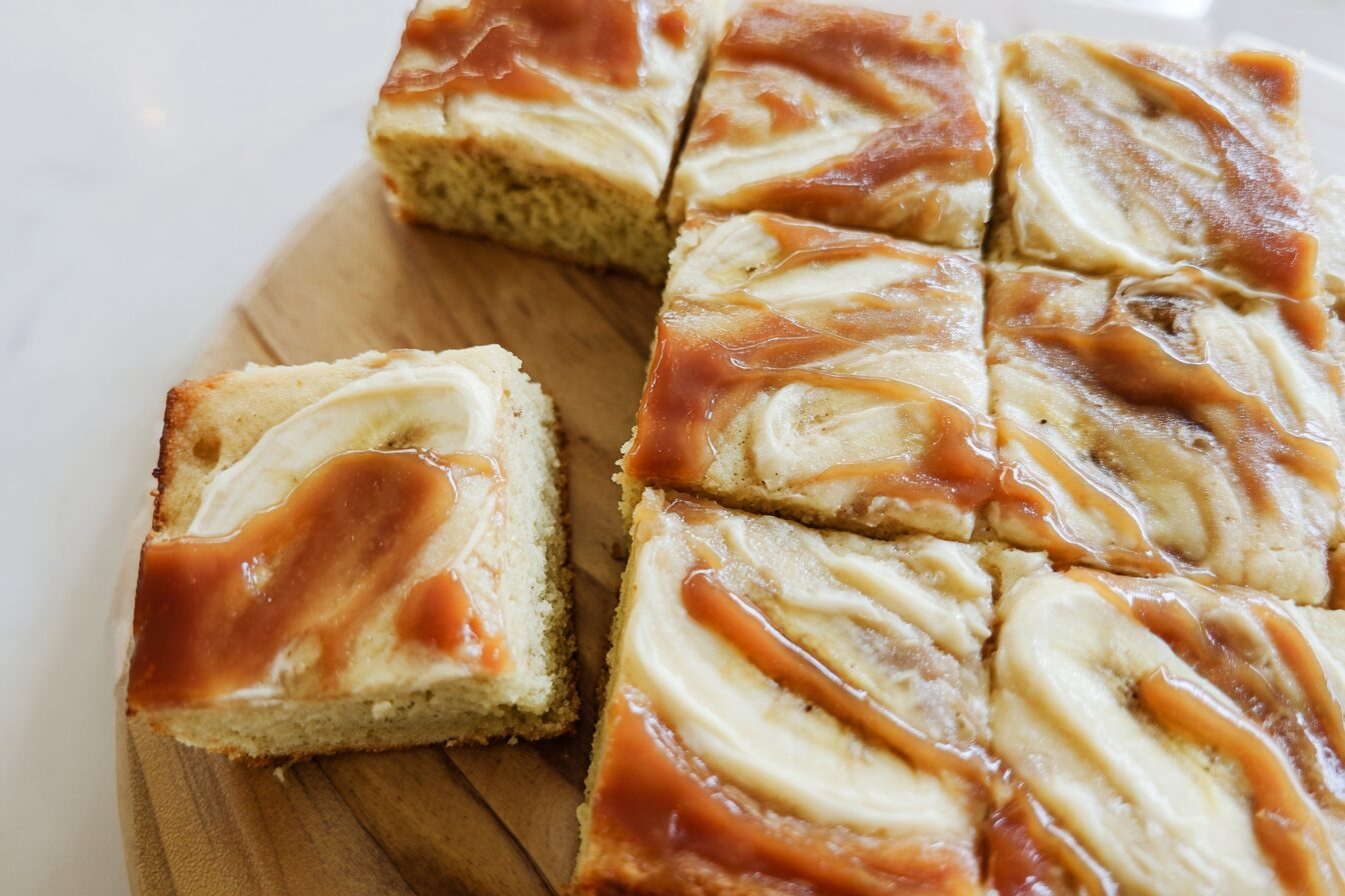 Banana Caramel Cake