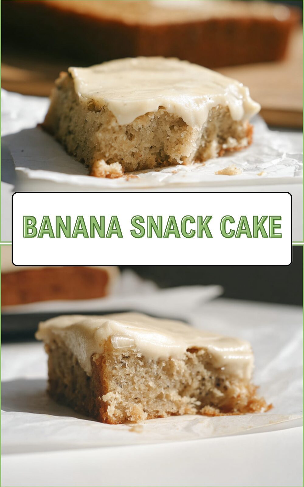 Banana Snack Cake