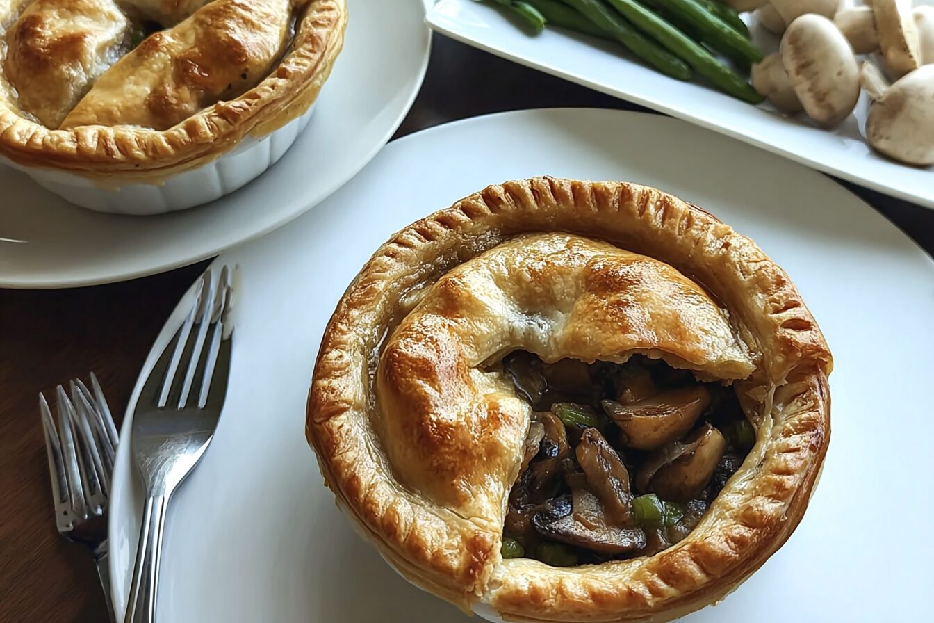 Beef And Mushroom Pot Pies